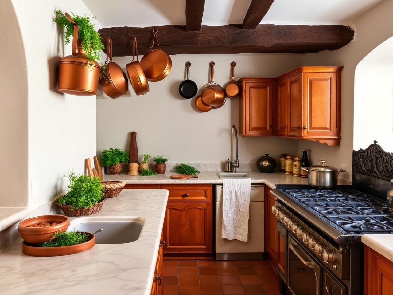 Cuisine équipée traditionnelle